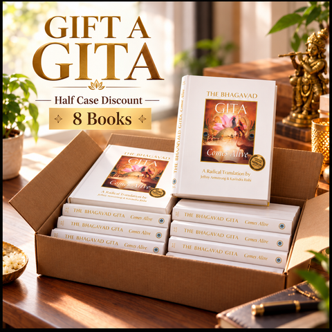 Half Case Discount - Bhagavad Gita HC (8) Discount 20% off